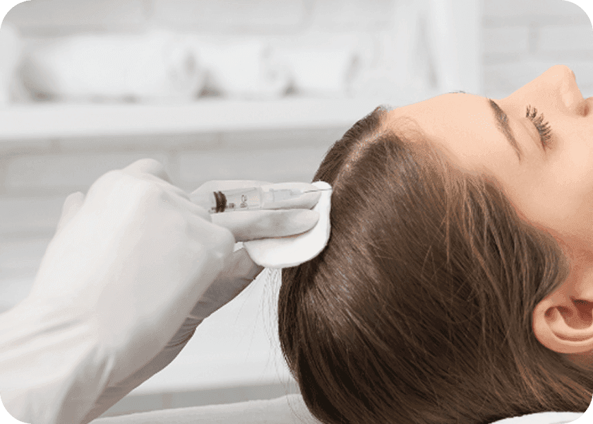 Step 2: Scalp Cleansing