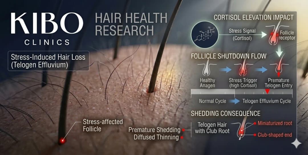 Steroid-induced hair loss showing DHT elevation androgenic alopecia acceleration and bodybuilding hair thinning consequences