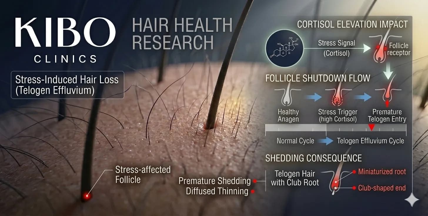 Steroid-induced hair loss showing DHT elevation androgenic alopecia acceleration and bodybuilding hair thinning consequences