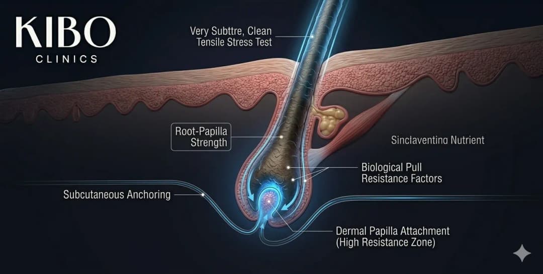 weak hair roots causes