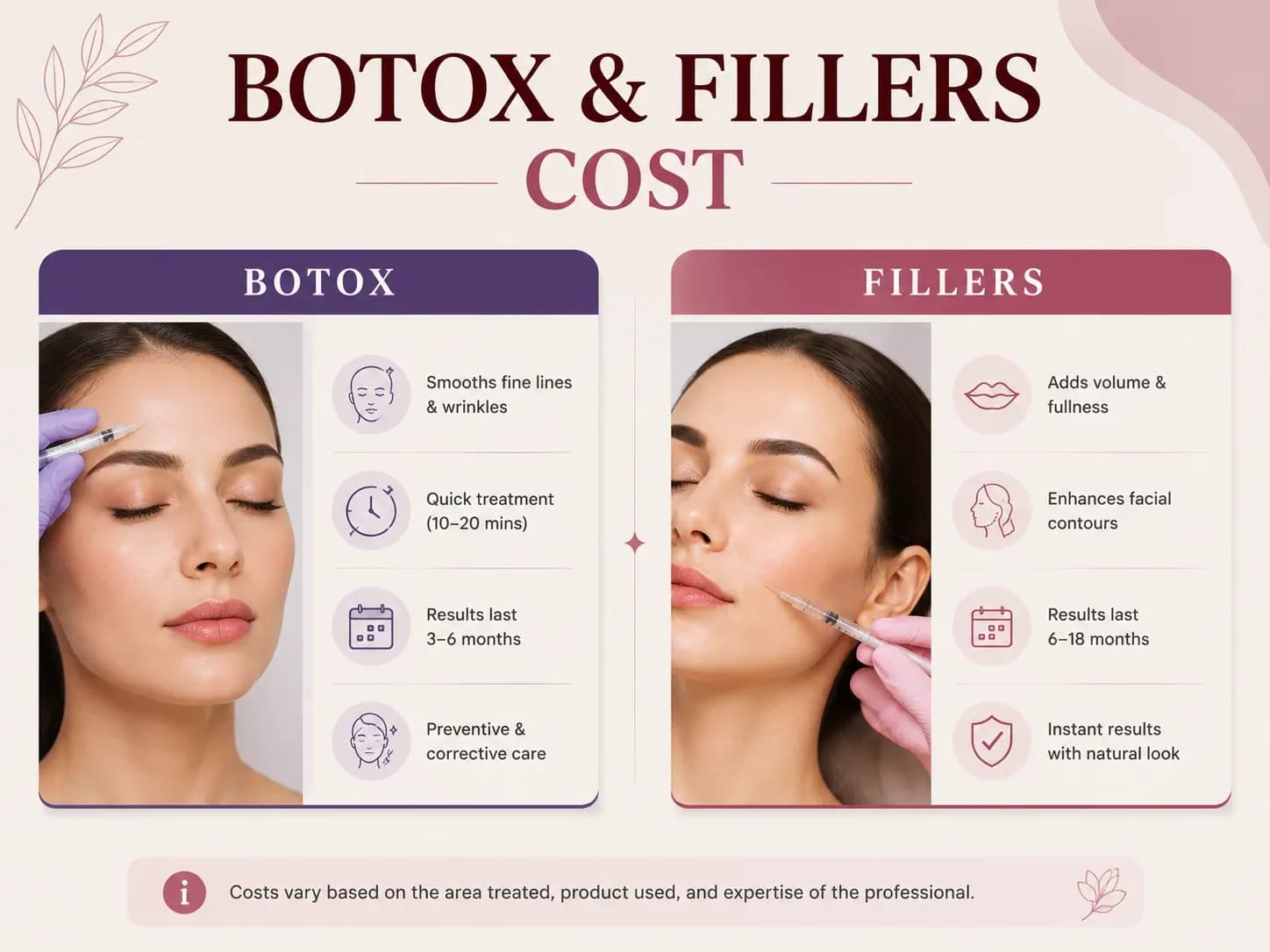 botox fillers cost