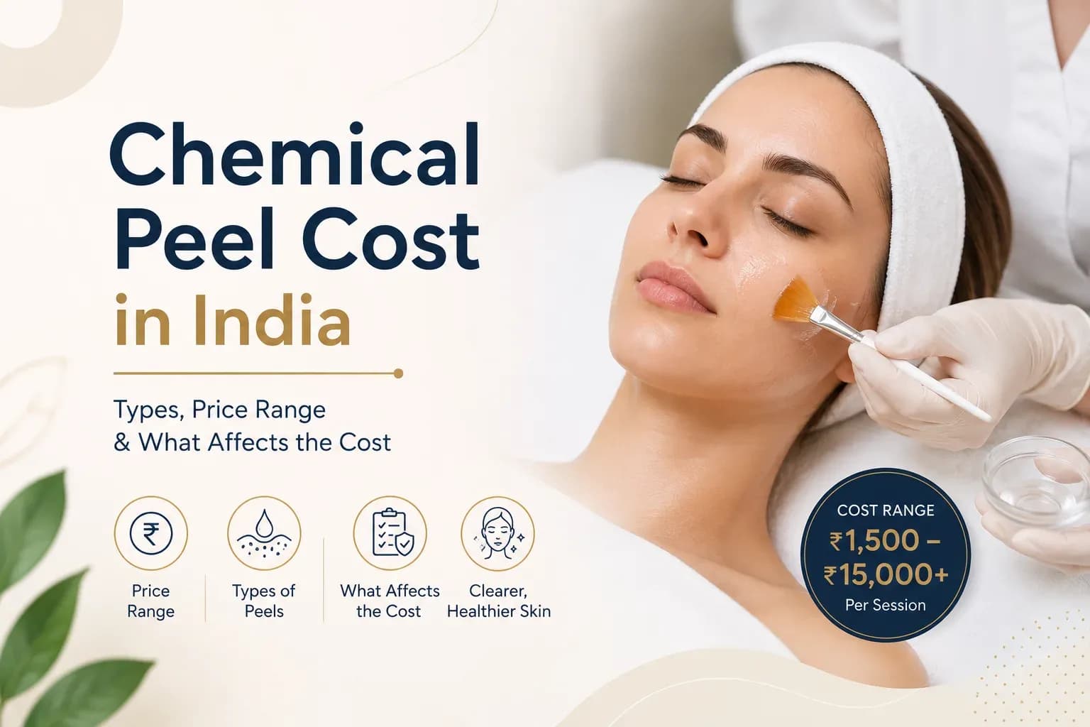 cost of chemical peel in india