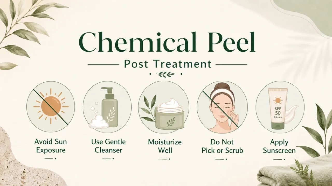 chemical peel post treatment