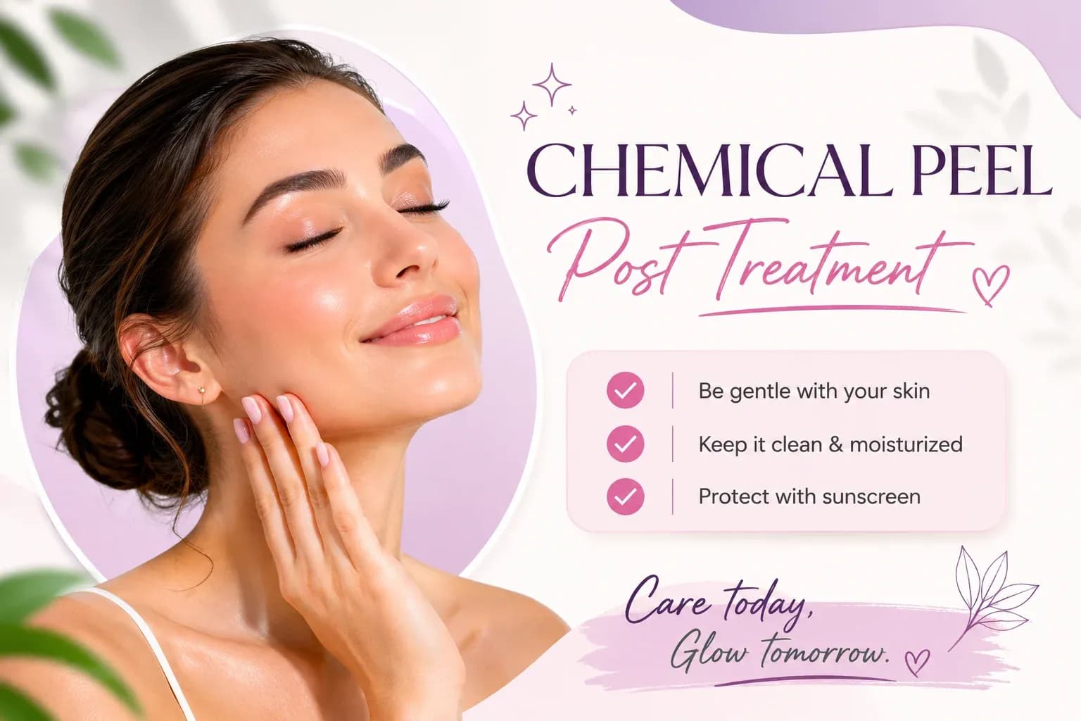 chemical peel post treatment