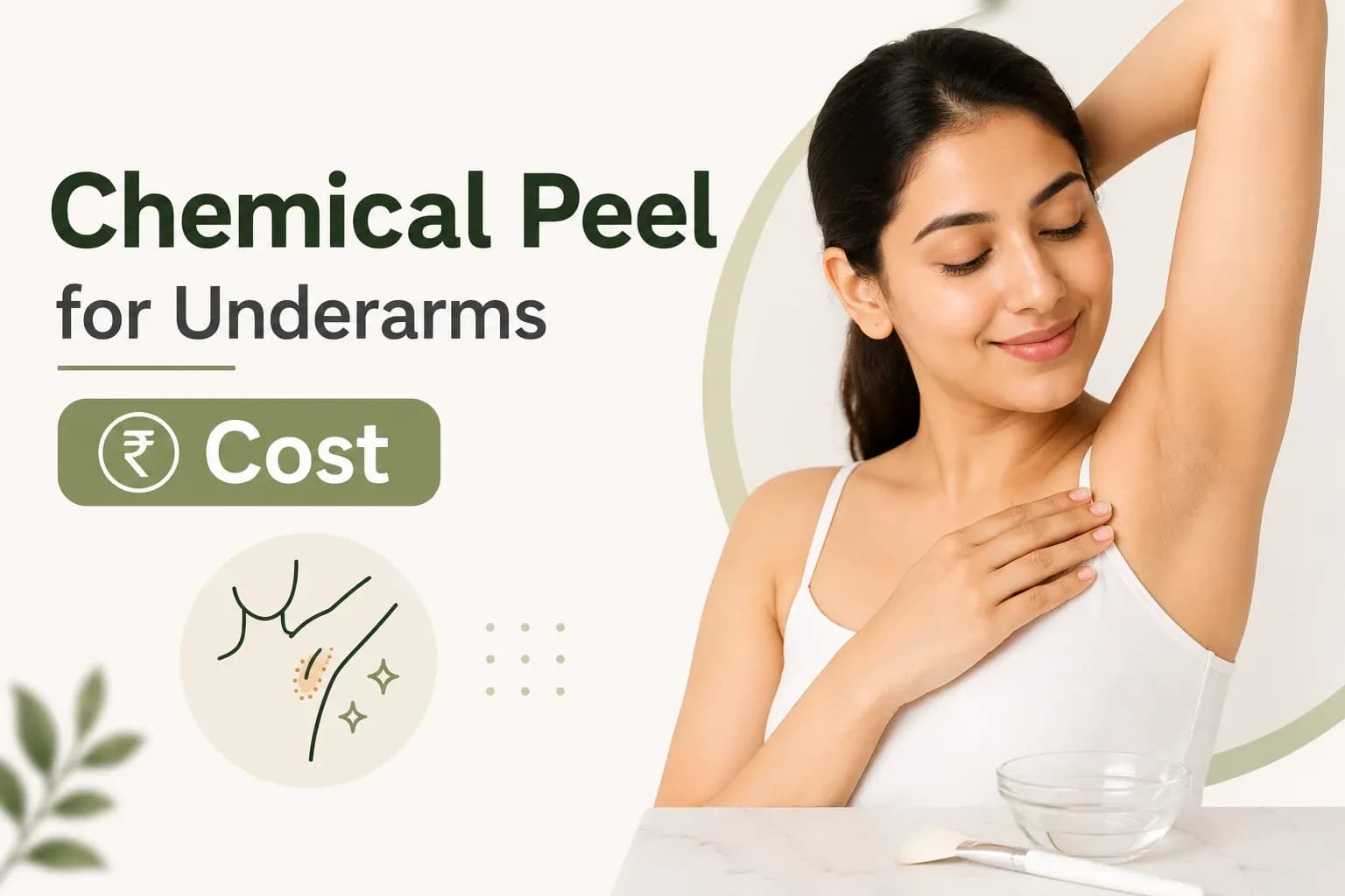 Chemical peel for underarms cost