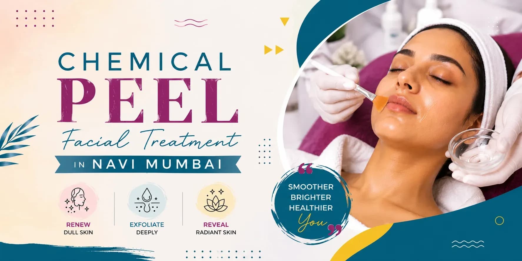 Chemical peel facial treatment Navi Mumbai