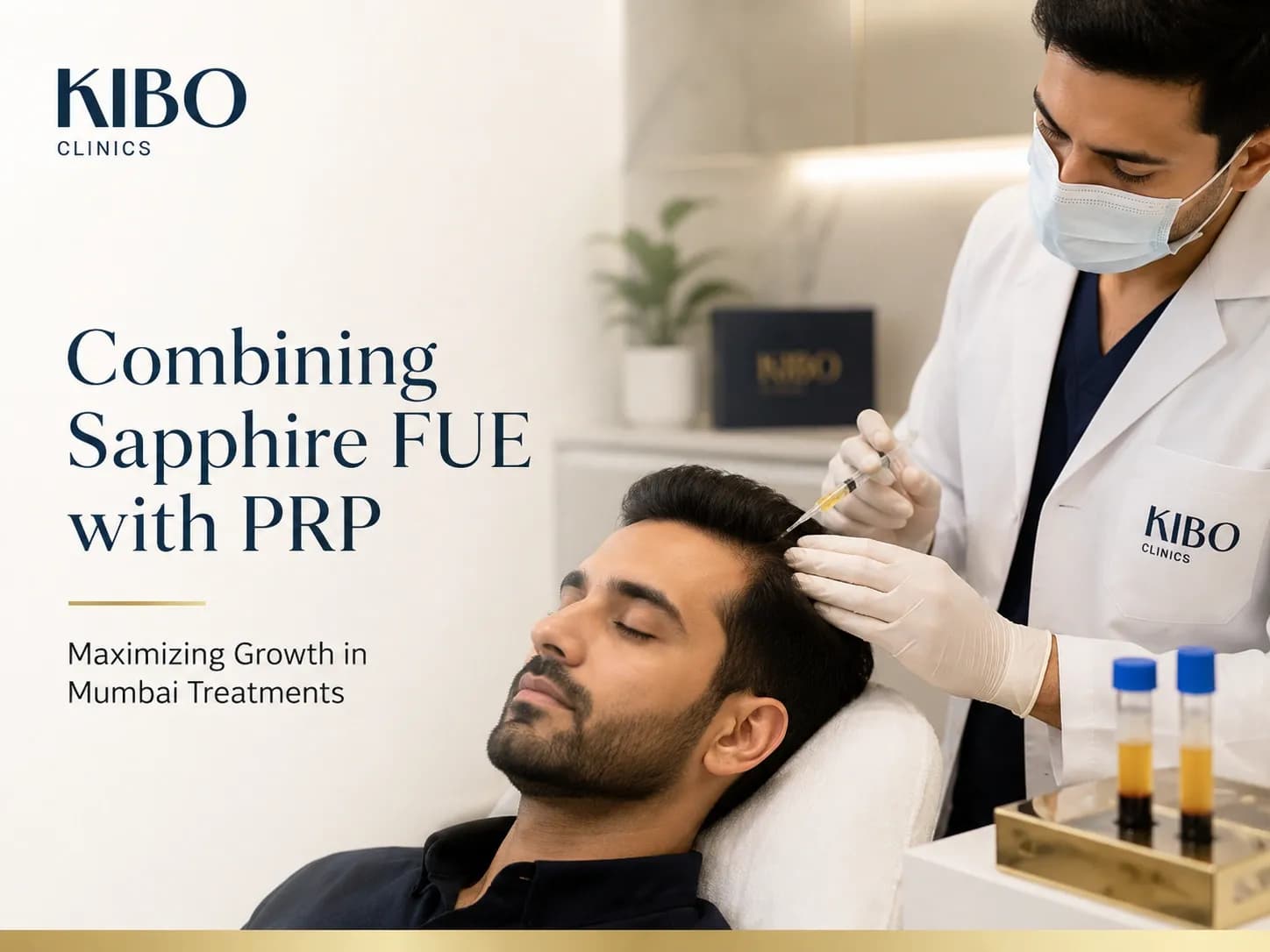 Sapphire FUE combined with PRP for enhanced hair growth