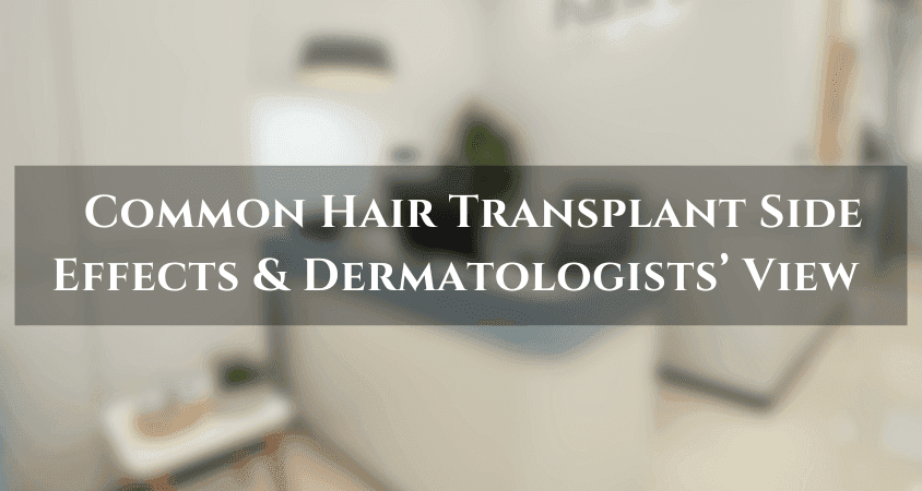 Hair transplant side effects explained with risks and recovery