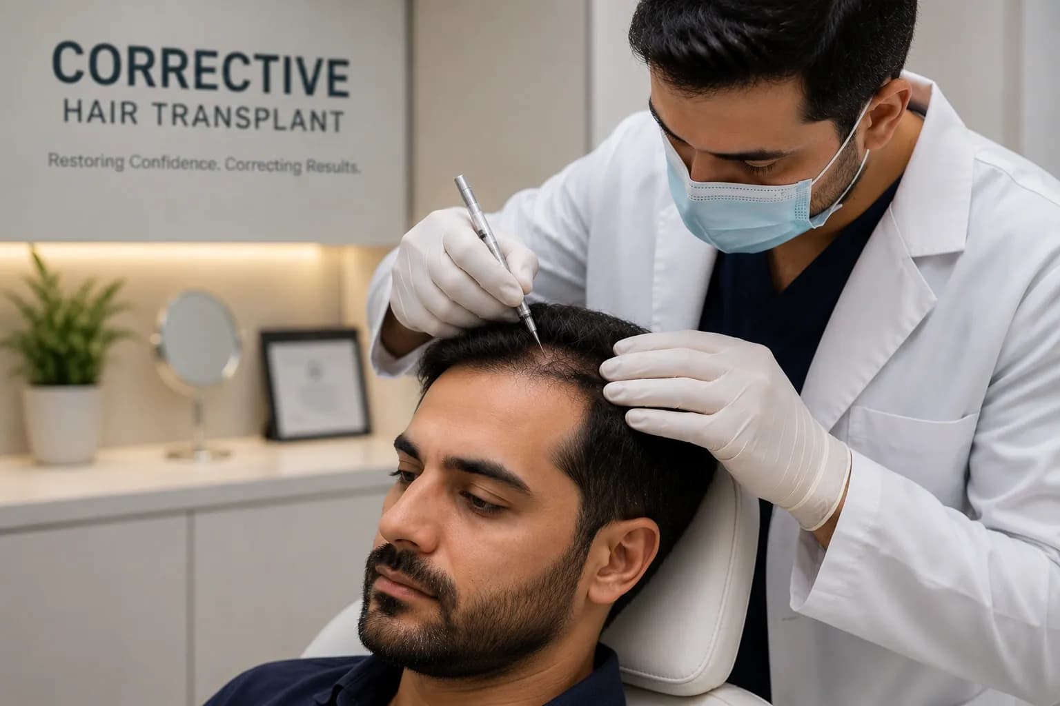 Corrective Hair Transplant