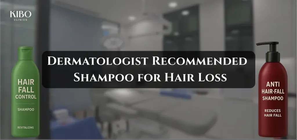 Dermatologist recommended shampoo for hair loss treatment