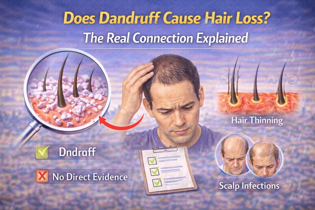 Does Dandruff Cause Hair Loss