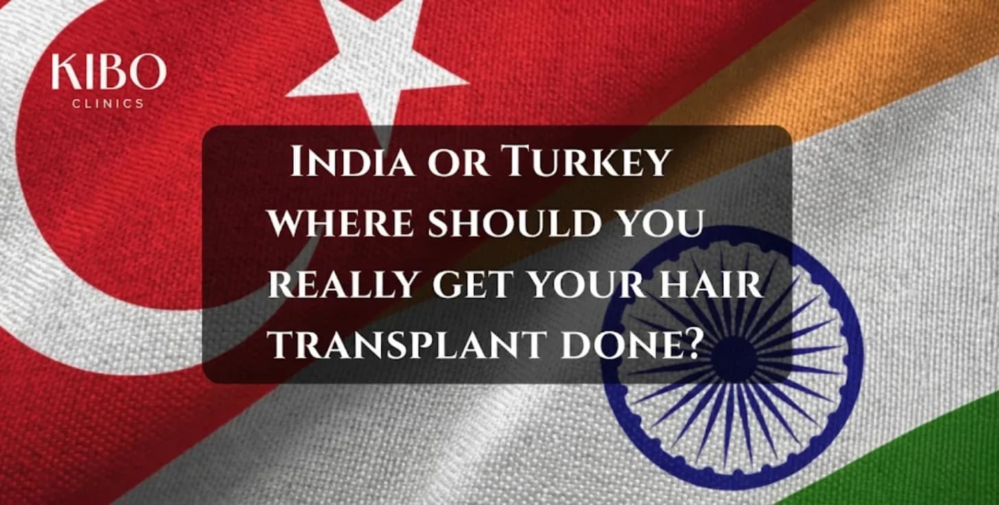 Mumbai versus Turkey hair transplant cost comparison showing medical tourism risks quality differences and value analysis