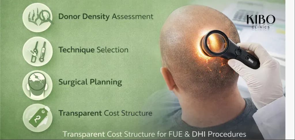 Hair transplant cost in Hyderabad with clinic comparison