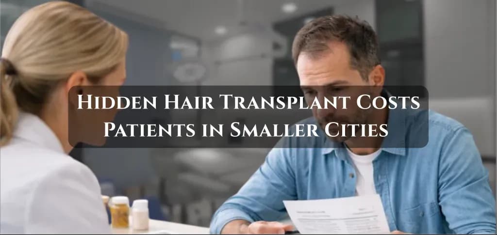 Hidden hair transplant costs in smaller cities explained