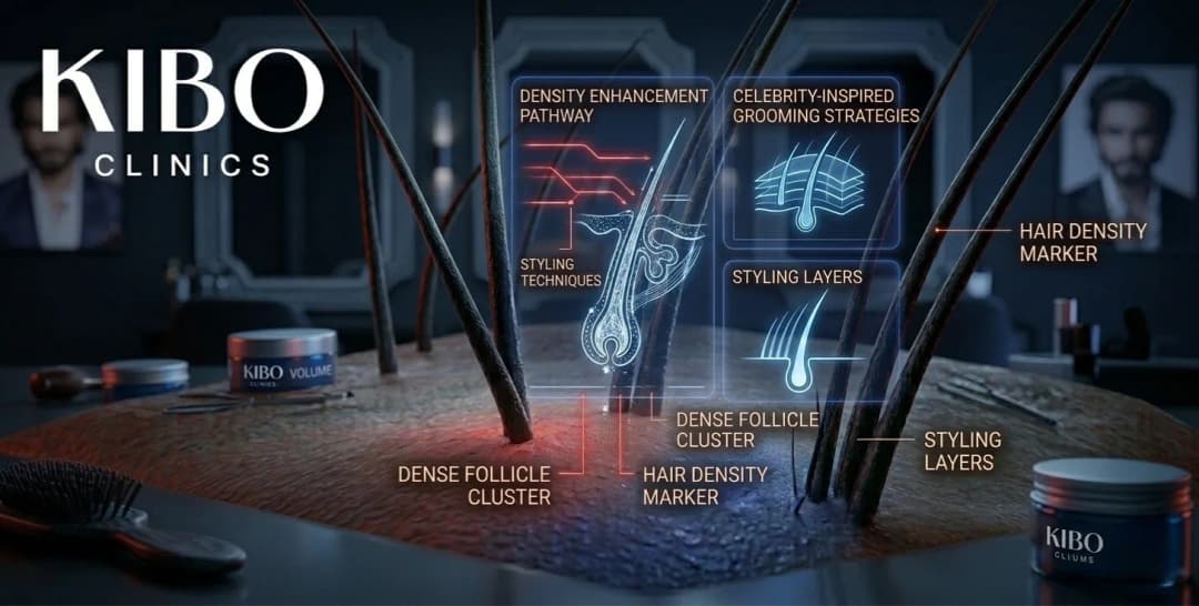 Ranveer Singh hair volume showing styling techniques density enhancement and celebrity-inspired grooming strategies