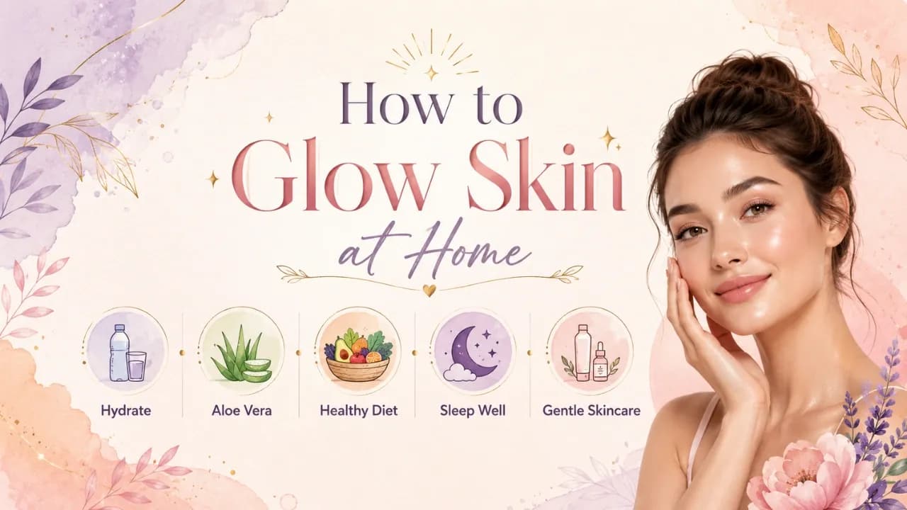 How to Get Glowing Skin at Home