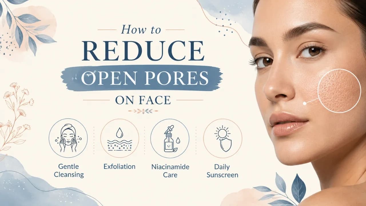 How to Reduce Open Pores on Face