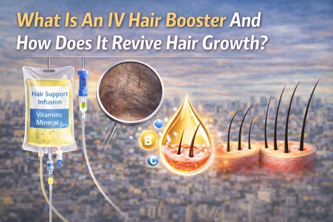 IV hair booster for growth revival