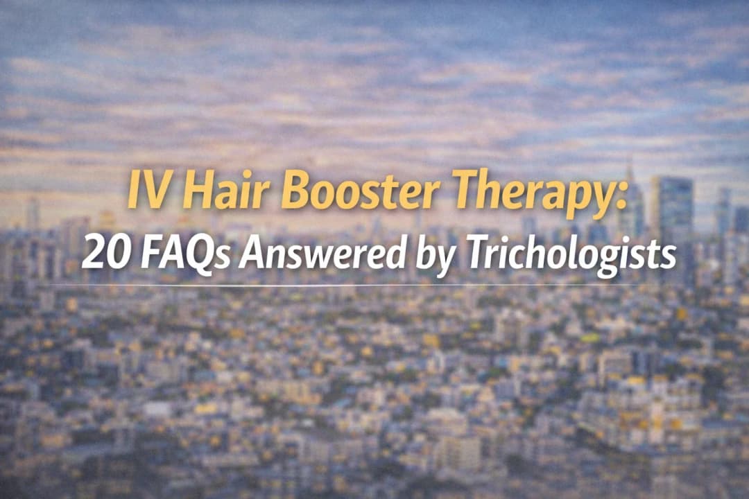 Top 20 FAQs About IV Hair Booster Therapy