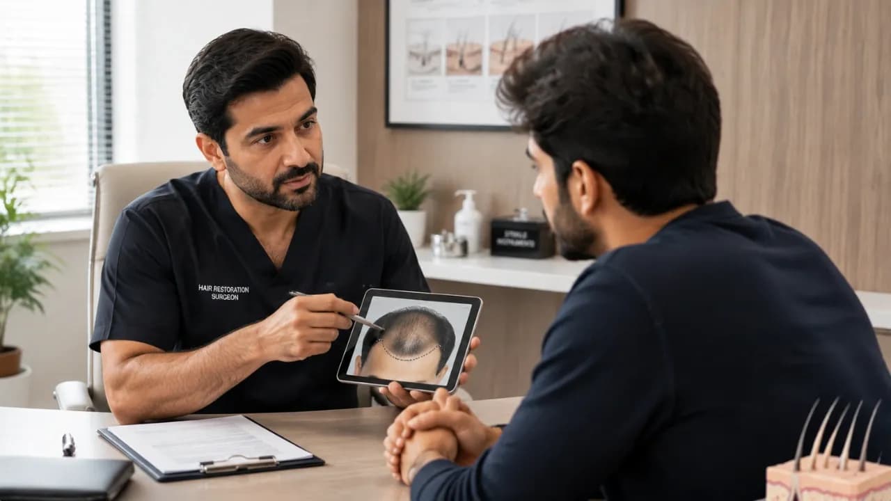 Hair transplant safety risks, side effects, donor-area concerns and pre-surgery safety checklist