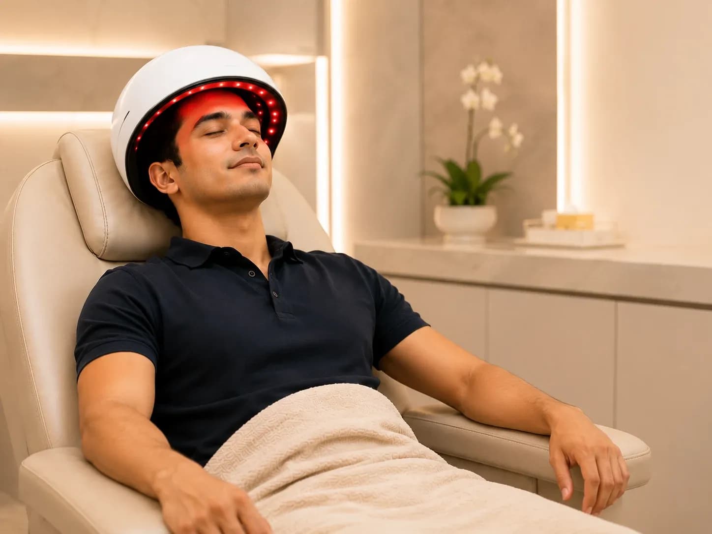 Low-Level Laser Helmet Therapy (LLLT)