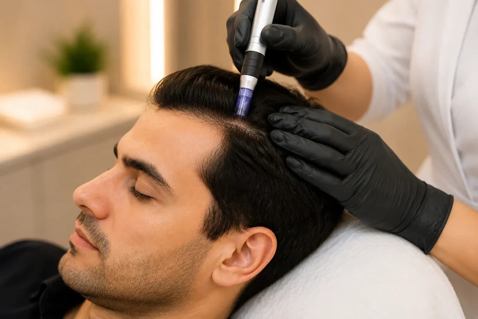 Microneedling for Hair Regrowth