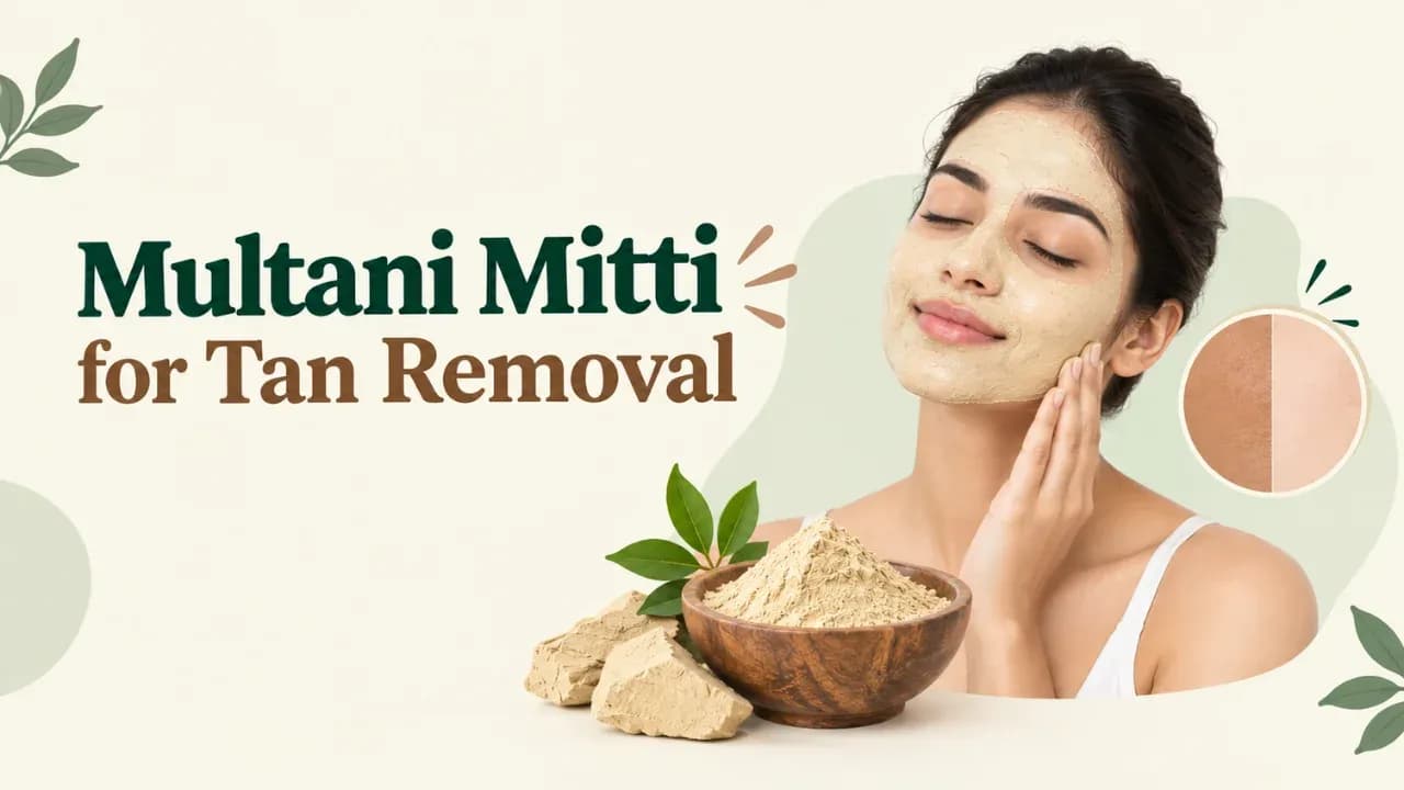 multani mitti for tan removal