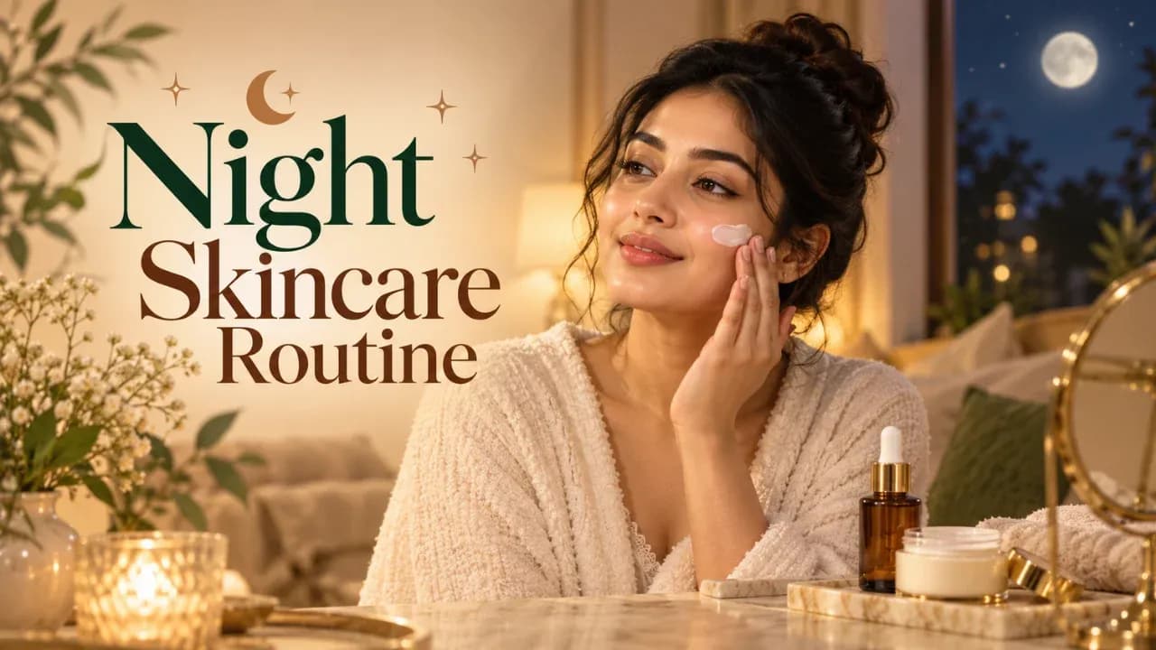 night skincare routine