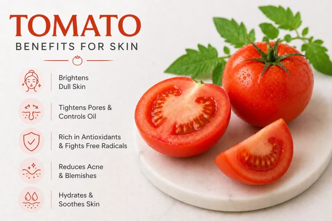 tomato benefits for skin
