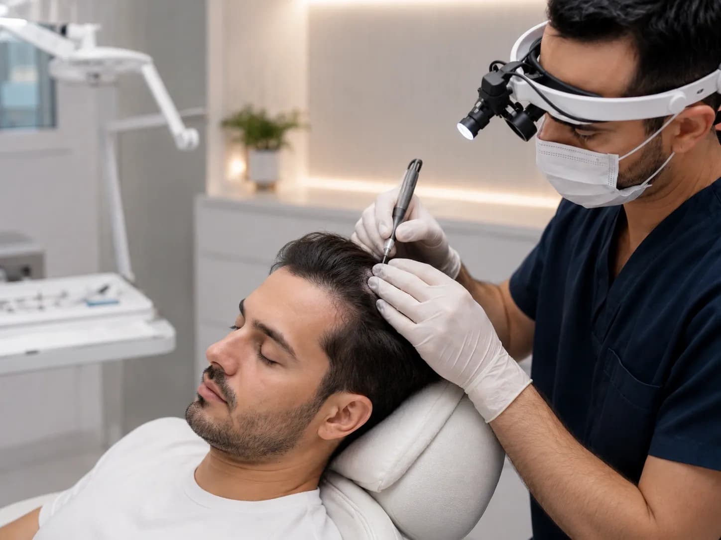 Unshaven Hair Transplant