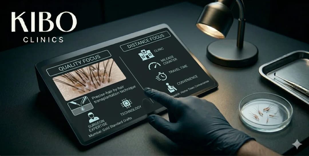 Nashik patients choosing clinics based on distance vs quality