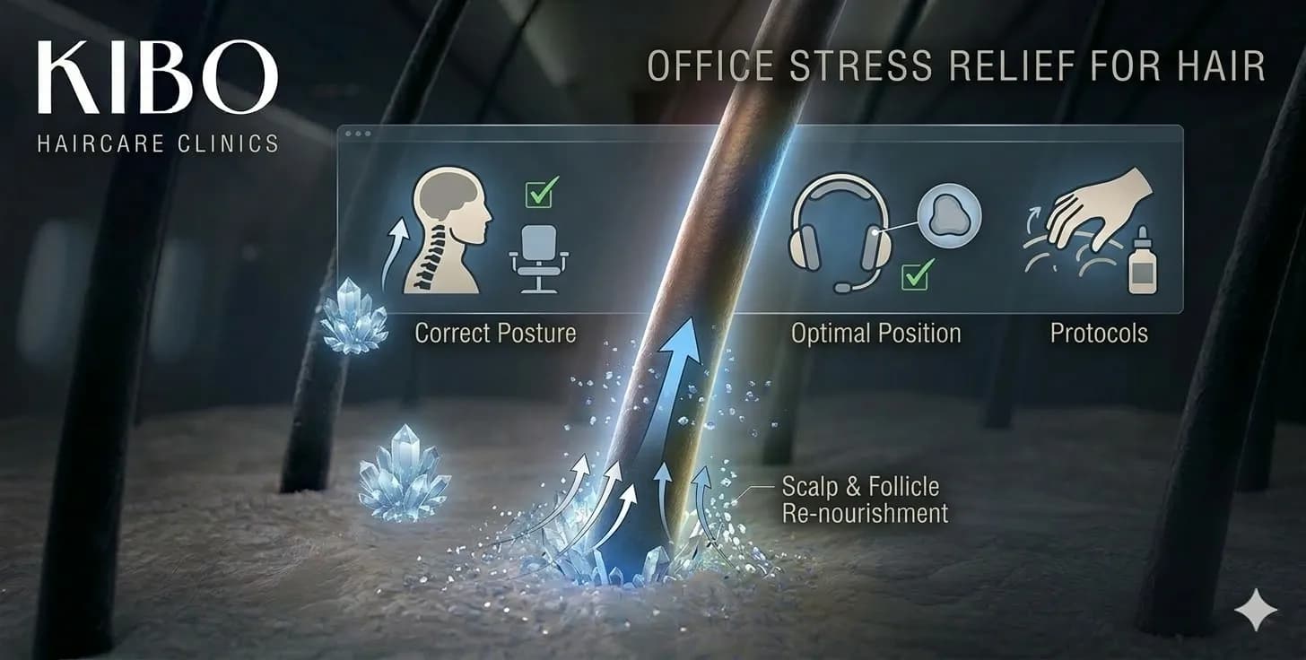 hair loss due to work stress
