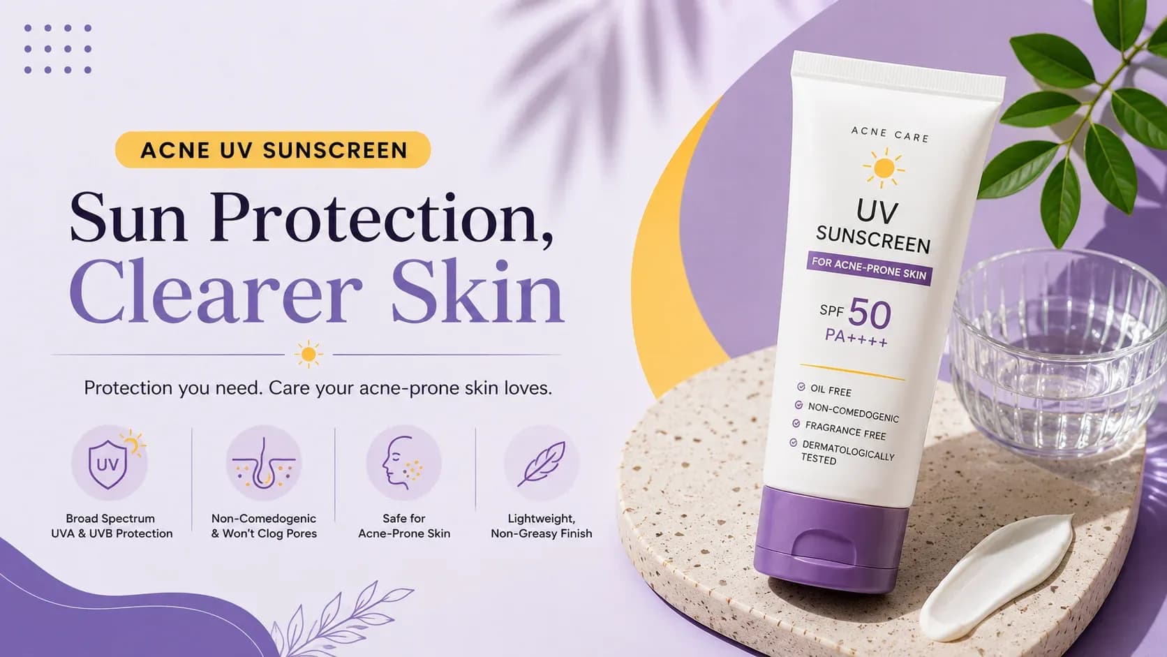 acne uv sunscreen