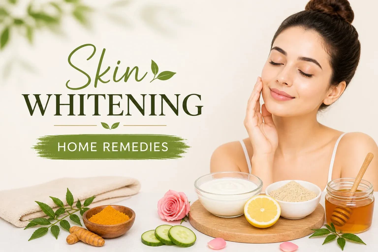 skin whitening home remedies