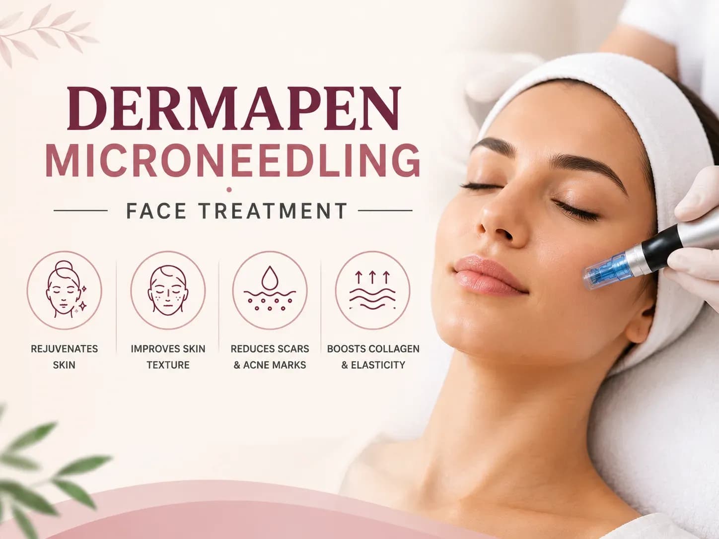 dermapen microneedling treatment face