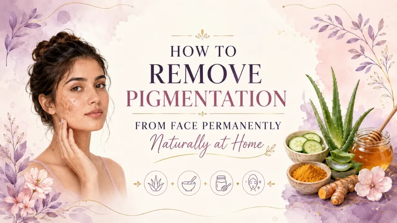How to Reduce Face Pigmentation Naturally at Home
