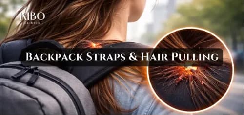 Backpack Straps & Hair Pulling: How Commuting Impacts Long Hair Health
