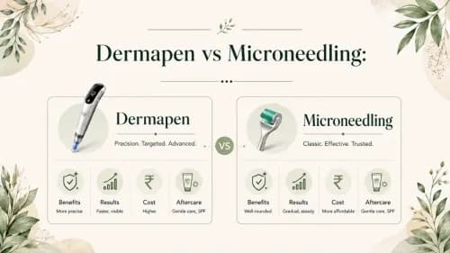 Dermapen vs Microneedling: Benefits, Results, Cost & Aftercare