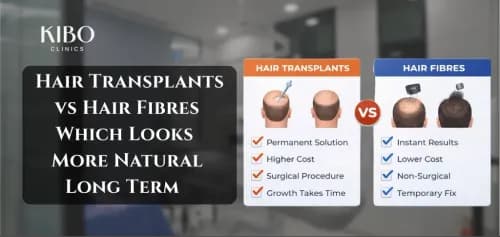 Hair Transplants vs Hair Fibres: Which Looks More Natural in the Long Term?