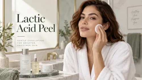 Lactic Acid Peel: Benefits, Uses, Side Effects & Guide