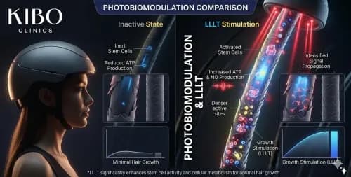 Low-Level Laser Therapy (LLLT): The Science Behind the "Hair Helmet"