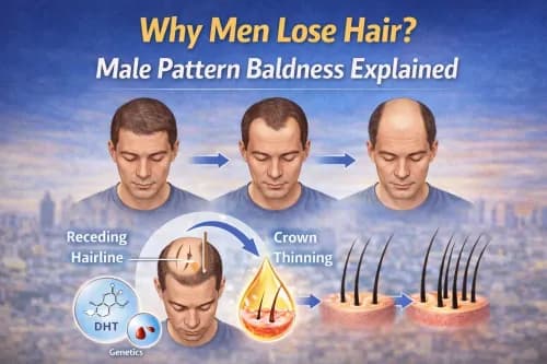 Why Men Lose Hair? Male Pattern Baldness Explained