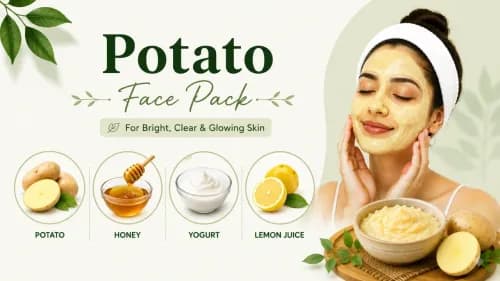 Potato Face Pack: Benefits, Recipes, Uses & Precautions