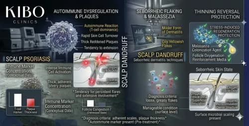 Scalp Psoriasis vs Dandruff: Complete Guide