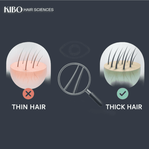 Hair Thickness and Hair Transplant Results: Why Strand Diameter Changes Everything