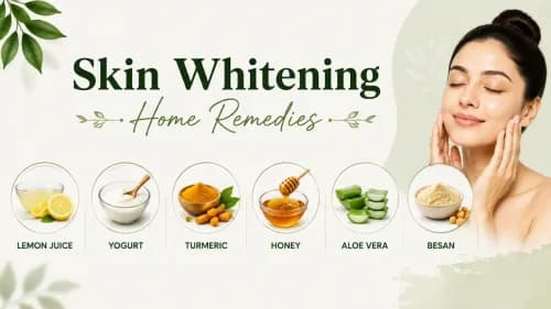 Skin Whitening Home Remedies: Safe Options That Work