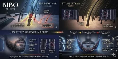 Why Wet Hair Breaks Easily: The Science of Wet Hair Styling Damage